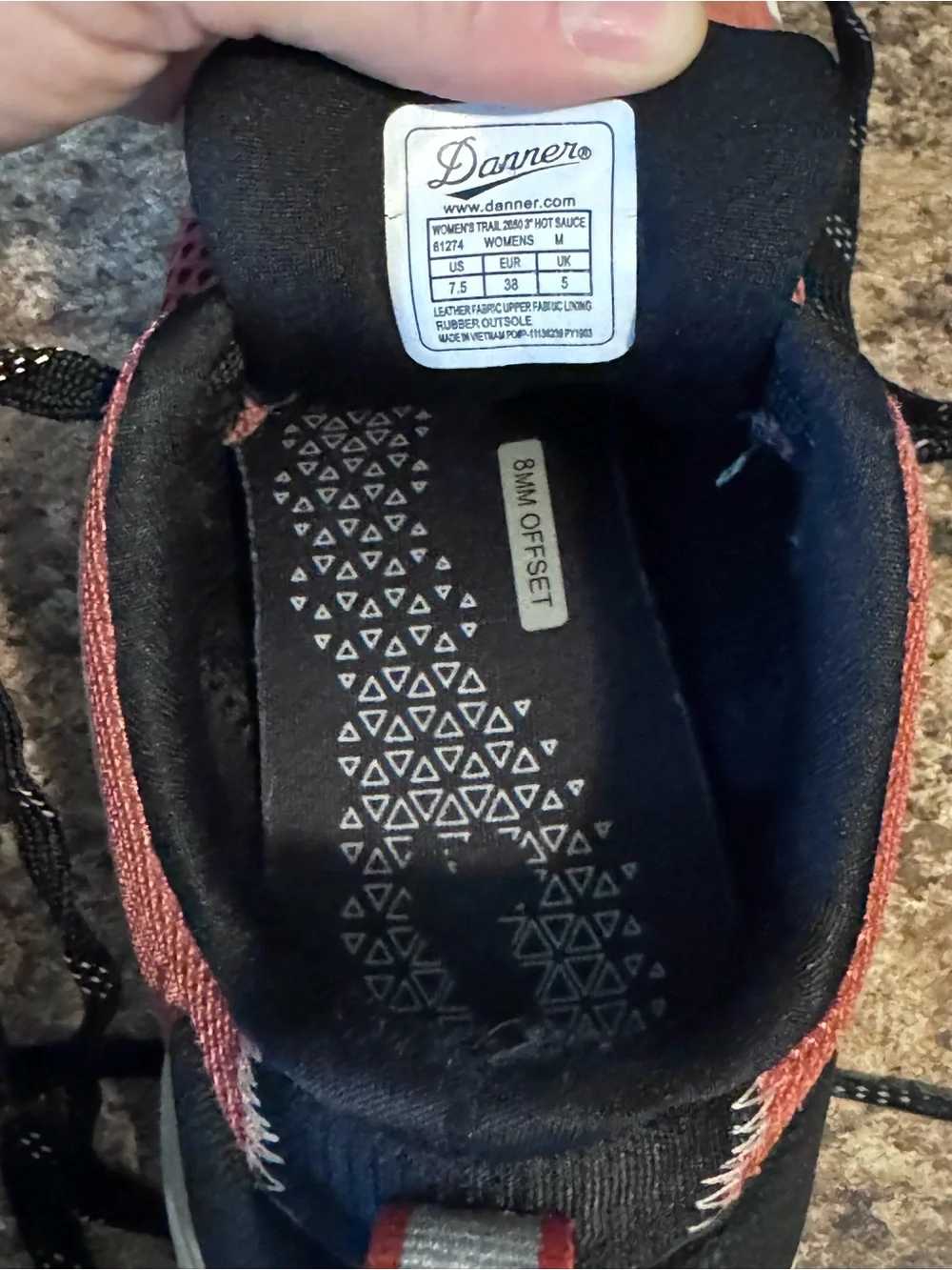 Danner Women’s Trail 2650 3” Hot Sauce Sneaker Hiker